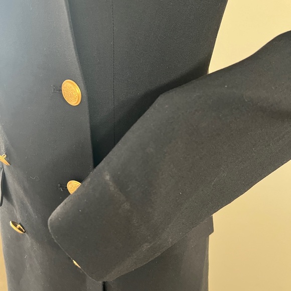 Marissa Webb Black Blazer Dress XS with Gold detailed Buttons - Picture 9 of 10